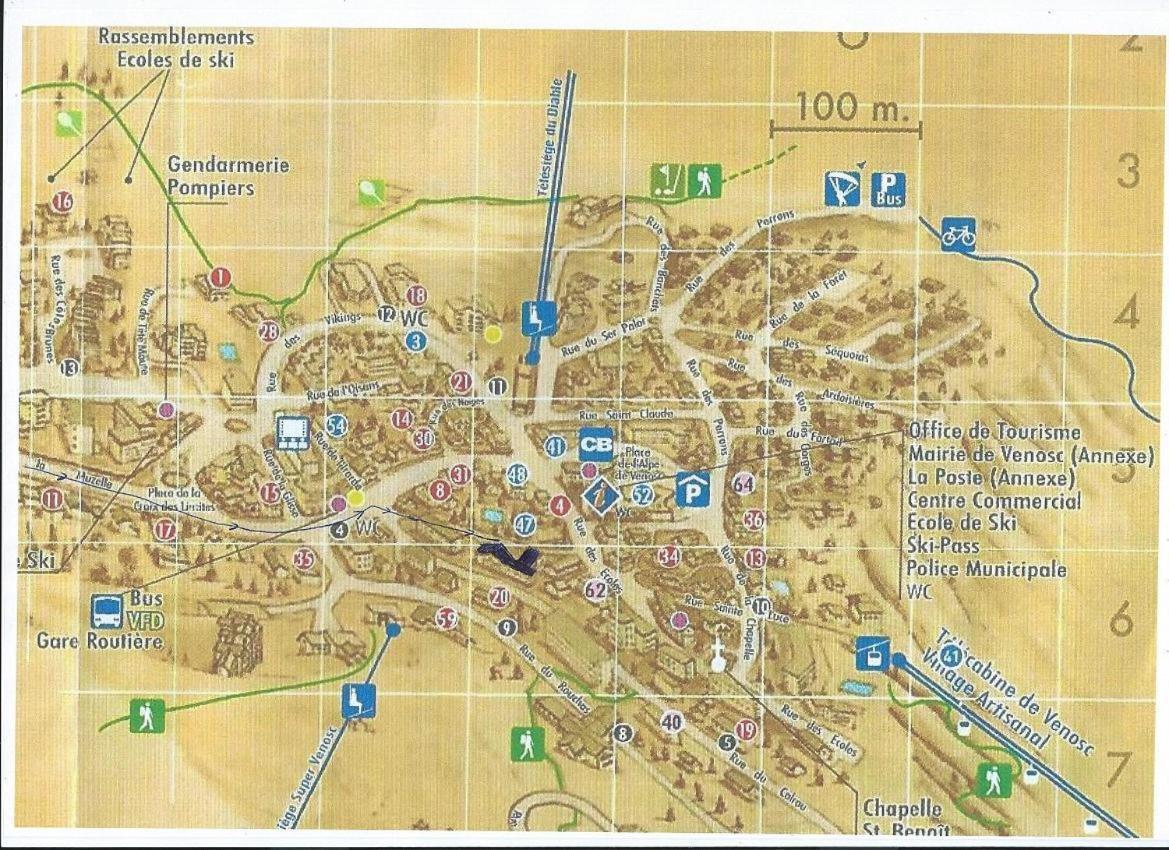 Апартаменты Au Coeur De La Station Ле дез Альп Экстерьер фото
